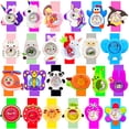 thumbnail image 2 of Unicornio reloj 27 patrones Animal equipo niños reloj 3D Pony niños relojes para niños niñas bebé fiesta de cumpleaños regalo estudiantes reloj Gao Jinjia LED, 2 of 2