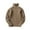 Coffee, variant on AherBiu Girls Sweater Cardigan Full Zip Cable Knit Toddler Jackets Winter Warm Casual Kids Outerwear