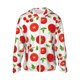 thumbnail image 1 of Fotbe Fresh Red Tomato Chaqueta con Protección Solar UPF 50+ para Hombre y Mujer, Camisa con Capucha y Bolsillos-Small, 1 of 7