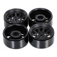 thumbnail image 1 of Mini Wheel Hub 4x 1:10 1.9 Crawler De Llantas De Ruedas De Para Axial SCX10 AXI03007 90046 DIY BLACK, 1 of 9