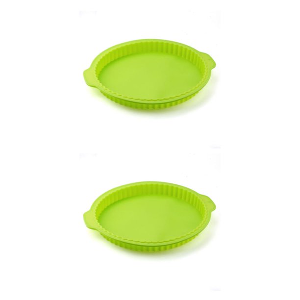 Molde de silicona para pastel Advancent de 10 pulgadas Mousse Pizza galletas borde de flor de encaje