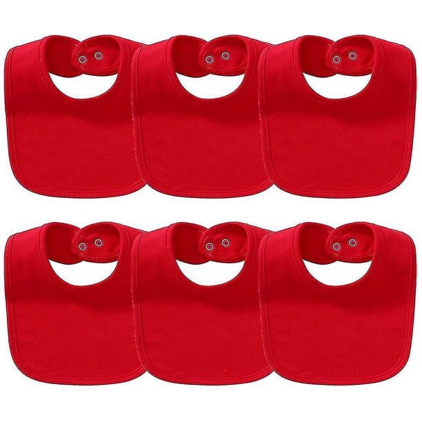 Green Baberos Bandana para bebé, conjunto de Baberos Bandana de algodón orgánico suave y absorbente para niños y niñas recién nacidos, 6 uds.