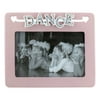 Ballerina Pink Glittered "Dance" Picture Frame 4" x 6"