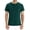 Green, variant on Men's Casual Sporty Solid Color T-Shirt and Shirt Combo - Round Neck Short-Sleeve Top for Men, Lightweight Athletic Wear, Breathable Fabric, Versatile Style,Black,S