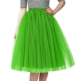 thumbnail image 2 of CHUOU Adult A-line Tulle Skirt Bridesmaid Petticoat Tutu for Women, 2 of 4