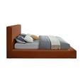 thumbnail image 6 of Meridian Furniture Dorian Cognac Velvet Queen Bed, 6 of 7