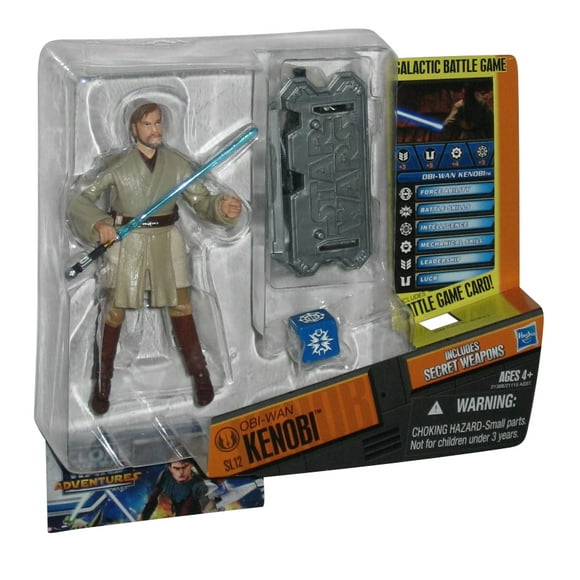 Figurine Obi-Wan Kenobi Animée Star Wars Clone Wars (2010) SL12