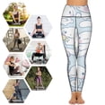 thumbnail image 4 of Cinnamoroll High Waisted Leggings for Women, Yoga Pants with Pockets, Soft Athletic Tummy Control Pants for Running Yoga Workout, 4 of 5