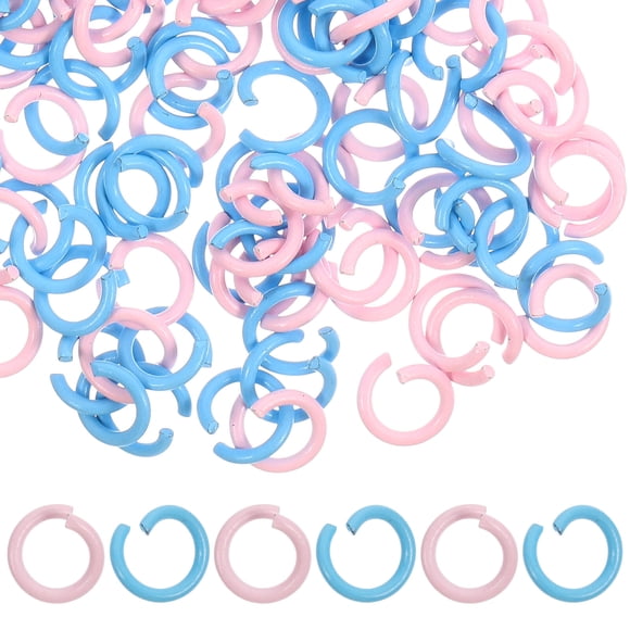 100pcs Split Rings Metal Open Jump Rings Jewelry Making Craft Jump Rings