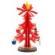 thumbnail image 3 of Adorno de árbol de Navidad de Estatua DIY Árbol de Navidad 3D, Decoración para Dormitorio Oficina Sala de , Soporte para fotografía Rojo S Colco mini estatua de escritorio, 3 of 6