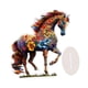 thumbnail image 3 of Estatua de caballo, figura de animal, escultura para decoración del hogar, regalo, artesanía de mesa, letrero acrílico, adorno de mesa para festival, 3 of 7