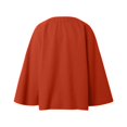 thumbnail image 4 of Women's Casual Long Sleeve Cardigan Jacket Autumn Winter Loose Fit Button Front Solid Color Comfortable Soft Knit Outerwear, 4 of 7