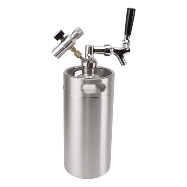 De Grifo Growler, Barril De Cerveza Duradero De Acero Inoxidable De 3,6 L Para Eventos