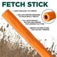 thumbnail image 2 of Hound2O Dog Toys | Treater Stick for Fetch, Orange | Durable Rubber Outdoor Toy for Dogs, 2 of 6