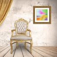 thumbnail image 3 of Auda, Christine 20x20 Gold Ornate Wood Framed with Double Matting Museum Art Print Titled - Positive Flow, 3 of 4