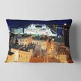 thumbnail image 2 of Designart Quebec City - Cityscape Photo Throw Pillow - 12x20, 2 of 5