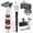 Silver, variant on Yescom EZ GO 14FT Starlink Mini Pole Ground Mount Kit w/ Pipe Adapter Carry Bag Black Telescoping Pole with Tire Mount for RV Travel