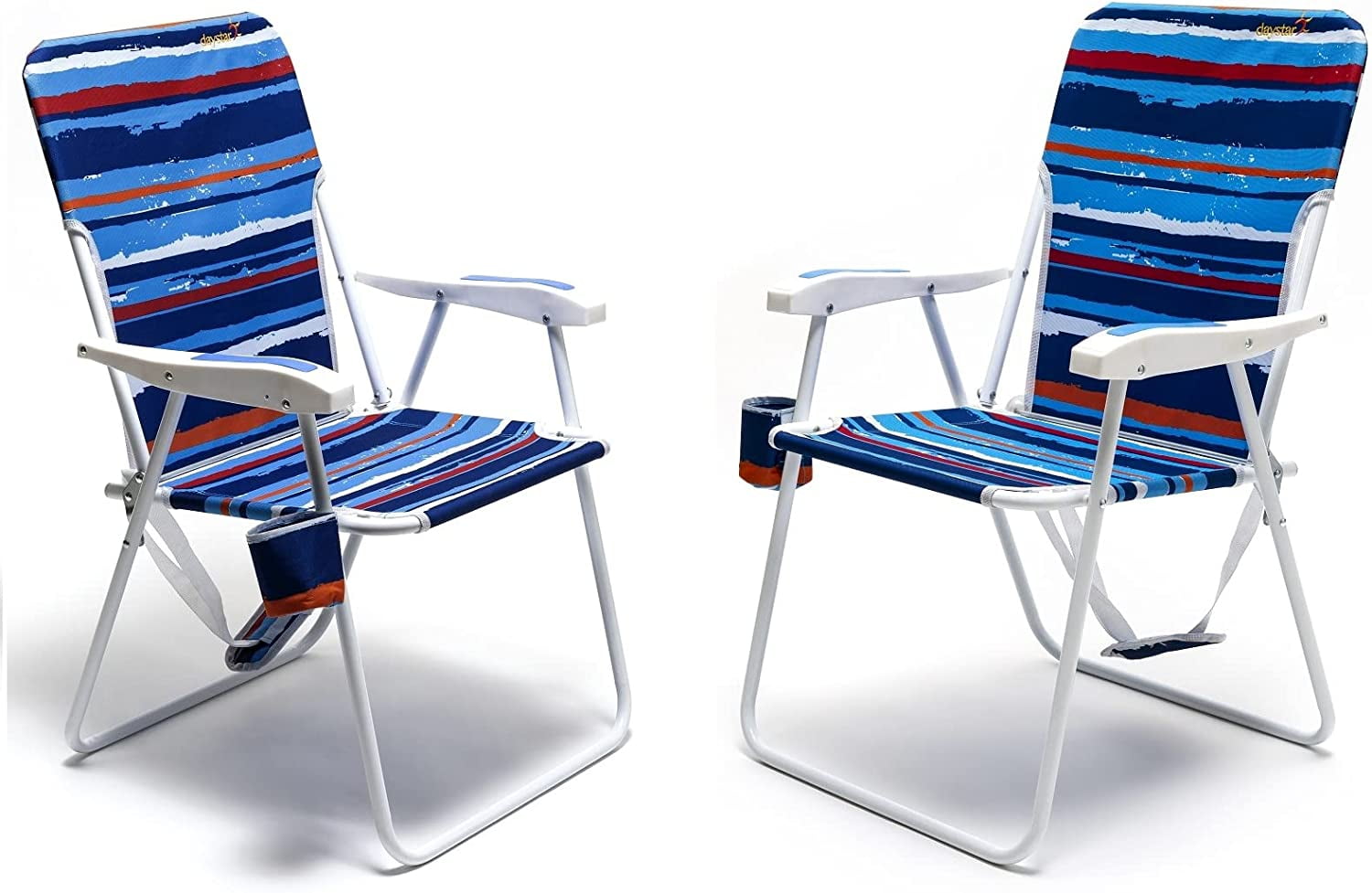 Sunnyfeel Tall Folding Beach Chair Lightweight, Portable Sand Chair for
