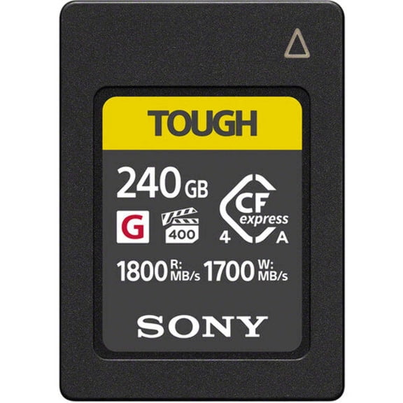 Sony CEAG240T 240GB CFexpress 4.0 Type A TOUGH Memory Card (New)