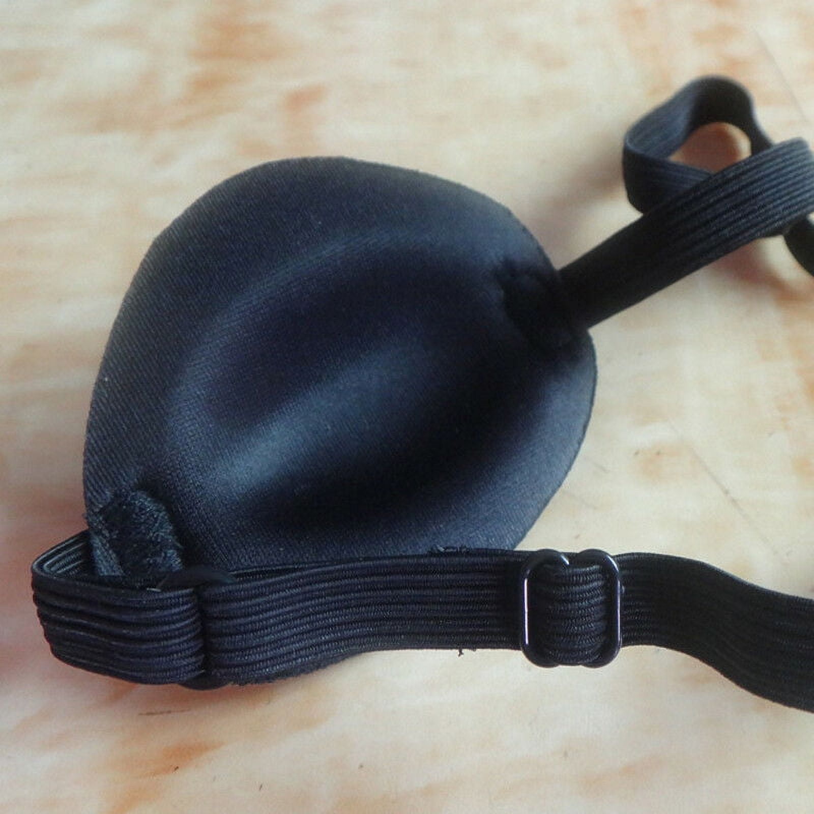 Adjustable Soft Black Medical Eye Patch for Right or Left Adjustable Soft Black Medical Eye Patch for Right or Left