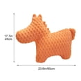 thumbnail image 4 of ICQOVD Oreiller en Peluche Année du Cheval, 4 of 6