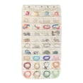 thumbnail image 1 of Laklulu Soporte para Joyas, Organizador de Joyas Colgantes, Bolsa de Almacenamiento de Accesorios de Almacenamiento de Doble Cara con 40 Bolsillos Transparentes, 45 * 85 cm, 1 of 5