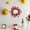 Red#2, variant on Heart Shaped Wreath | Valentine's Day Door Hanging | Foam Berry Wreath Decor | 12 Inch Decorative Wreath for Front Door, Wall, or Mantel | Holiday Home Decor for Valentine's Day Celebration