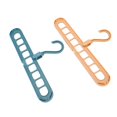 thumbnail image 1 of Space Saving Hanger, Closet Organizer  360 Degree Rotatable Strong Capacity Track Snap Space Saving  for Socks Underwears, 1 of 7