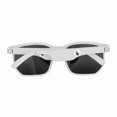 thumbnail image 4 of Bluetooth 5.0 Audio Glasses Lightweight Smart Eyewear for Music and Calls Gray White, 4 of 5