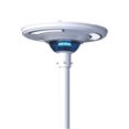 thumbnail image 4 of eLEDing 360° White UFO Round Solar Powered Outdoor Motion Sensing RGB Integrated LED Post Light w/ Remote, 4 of 10