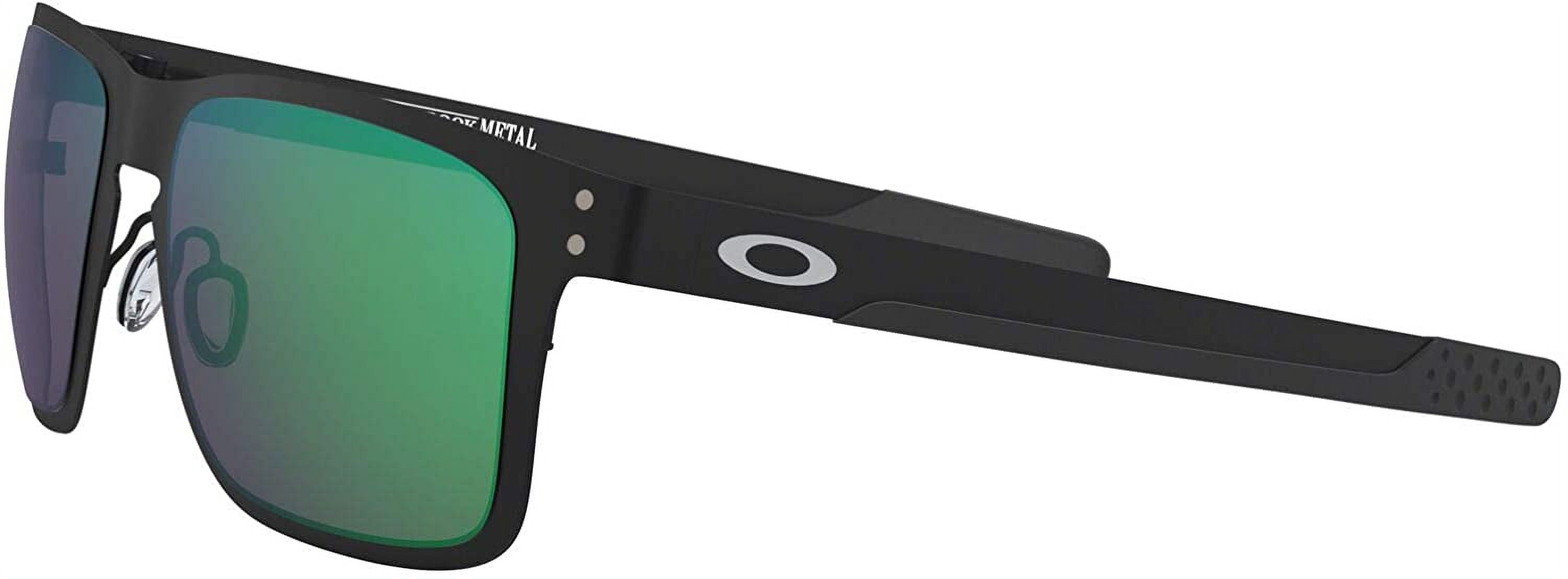 Oakley Men's Holbrook Metal Jade Iridium Square Sunglasses, Matte