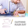 thumbnail image 2 of ziyahi Plastic Sewing Ruler Kit with Curve Accessories, Assorted Colors, 7 Count, 2 of 9