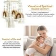 thumbnail image 6 of Baby Crib Mobile Unique and Charming Nursery Mobile with Wood Frame Multifunctional Baby Nursery Decor for Home Playroom Bedroom, 6 of 11