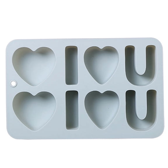 3D Valentine's Day Love Silicone Mold Non-Stick Chocolate Candy Cupcake Molds