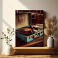 thumbnail image 6 of Retro Turntable Vinyl Record Canvas Print, Wall Art for Living Room, Bedroom, Office, Music Room, Cafe, Bar, 6 of 8