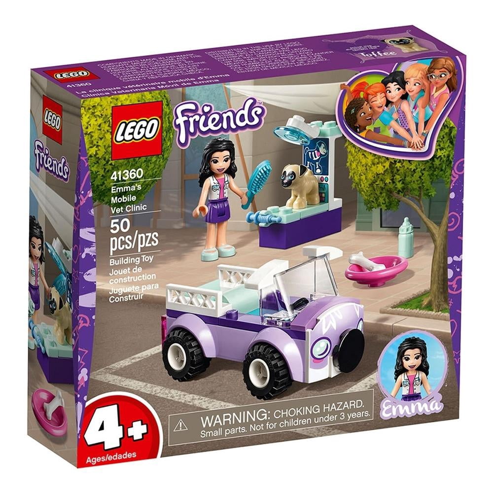Set LEGO Friends Clínica Veterinaria Móvil de Emma 41360