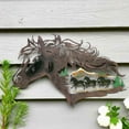 thumbnail image 5 of JHGoosa Metal Decoration Western Horse Shadow Wall Decoration Pendant Metal Crafts, 5 of 6