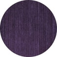 thumbnail image 1 of Ahgly Company Machine Washable Indoor Round Abstract Blue Modern Area Rugs, 7' Round, 1 of 4