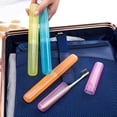 thumbnail image 6 of Tswift Bathroom Products | Toothbrush Case Holders Travel Cover New Tube Plastic Box Multicolor Set | 1 Toothbrush Box, 6 of 13