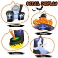thumbnail image 3 of GVDV 10 FT Halloween Inflatables Archway Outdoor Decorations, Scary Halloween Arch Blow Up Yard Decorations for Front Yard Lawn Garden Decor, 3 of 8