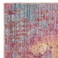 thumbnail image 5 of SAFAVIEH Windsor Collection WDS351R Fuchsia/Turquoise Rug, 5 of 7