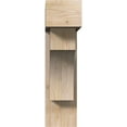 thumbnail image 2 of Ekena Millwork 7 1/2"W x 28"D x 28"H Westlake Block Smooth Bracket w/ Offset Brace, Douglas Fir, 2 of 25