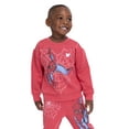 thumbnail image 3 of Toddler Boy Spiderman Valentine’s Day Crewneck Sweatshirt and Joggers Set, 2-Piece Set, Sizes 12M-5T, 3 of 12