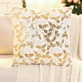 thumbnail image 6 of AYktou Christmas Pillow Cases, Unique Thanksgiving White Maple Leaf Pillowcase Plushes Jacquards Christmas Bedding Gifts Pillow Covers for Holiday Couch Floor Living Room Bedroom Decor, 20×12 Inch, 6 of 6