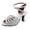 Silver, variant on GERsome Women Latin Dance Shoes Salsa Ballroom Performence Practice Professional Dancing Shoes