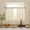 Beige-26"W x 30"L (Pack of 2), variant on Burgundy Lace Curta45 Inch Length Vintflsheer For Kitchen Cafe Rod Pocket Light Filtering Wine Window 2 Panels Set Closet Basement Modern Maroon Decor 52x45