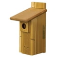 thumbnail image 2 of Birdhouse "Marigold" - Wood Nesting Box - Sneak-A-Peek Window, 2 of 2