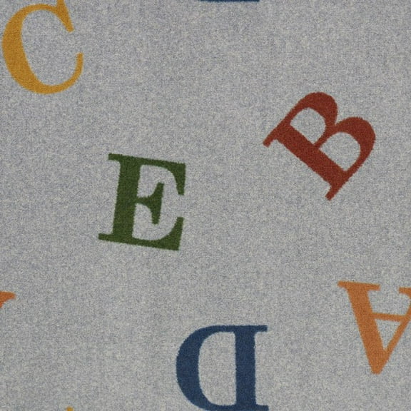 Joy Carpets 1728B-02 Playful Patterns Love Letters Rectangle Childrens Area Rugs 02 Chimney Sweep - 3 ft. 10 in. x 5 ft. 4 in.