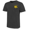 thumbnail image 2 of Men's Heather Charcoal Iowa Hawkeyes Big & Tall Campus Scene Core T-Shirt, 2 of 3