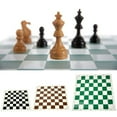 thumbnail image 3 of MesaSe Échiquier en Cuir PU Tournoi Échiquier Roulable, 3 of 19